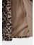 Kız Bebek Kapüşonlu Leopar Desenli Fermuarlı Pelüş Mont E7993A525AU 3