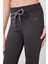 Antrasit Esnek Standart Fit Basic Performans Ispanyol Paça Kız Çocuk Tayt - 75193 3