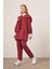 Kadın Tansel Takım Bordo 31104 4
