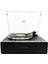 Nostaljik Ahşap Kaplama Pikap 33X45 Plaklar Bass Bluetooth Crownwell Vegas Plus Silver Renk 1