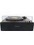 Nostaljik Ahşap Kaplama Pikap 33X45 Plaklar Bass Bluetooth Crownwell Vegas Plus Silver Renk 3