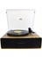 Nostaljik Ahşap Kaplama Pikap 33X45 Plaklar Bass Bluetooth Crownwell Vegas Plus Silver Renk 1