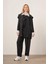 Kadın Tansel Takım Siyah 31104 1