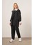 Kadın Tansel Takım Siyah 31104 3
