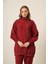 Kadın Modal Pantolonlu Takım Bordo 30716 3