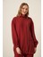 Kadın Modal Pantolonlu Takım Bordo 30716 4