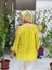 NC9740 Italyan Ipek Bluz Limon 4