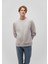 Erkek Gri M0s10276-81582 Bisiklet Yaka Sweatshirt 9