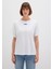 Mini Miav Baskılı Beyaz Tişört 1612452-620 13