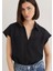 Kısa Kollu Siyah Bluz 1210801-900 9