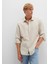 Çizgili Bej Gömlek 0211704-90925 10