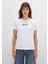 Mavi Baskılı Beyaz Tişört 1612241-620 12