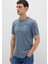 Mavi Logo Baskılı Gri Tişört 065781-80889 10