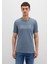 Mavi Logo Baskılı Gri Tişört 065781-80889 11