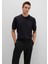 Kısa Kollu Siyah Triko Tişört 0710312-900 8