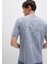 1991 Baskılı Mavi Tişört 0612908-86584 8