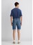 Brian 90LAR Indigo Mavisi Jean Şort 0418487835 16
