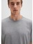 Gri Basic Tişört 0612854-80018 11