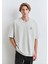 MV Baskılı Gri Tişört 0612846-82498 8