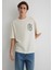 Kuru Kafa Baskılı Ekru Tişört 0612703-70072 9