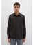 Tencel TM Liyosel Karışımlı Kahverengi Gömlek 0211649-70219 11