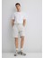 Açık Gri Şort 0410254-80192 10