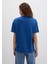 Kedi Logo Baskılı Lacivert Tişört 1613283-82625 12