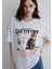 Kedi Baskılı Gri Tişört 1613097-88467 8