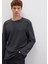 Uzun Kollu Antrasit Basic Tişört 065755-29758 7