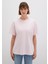 Mavi Baskılı Pembe Tişört 1612518-89200 12