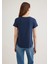 Lacivert Basic Tişört 1613075-70487 10