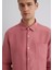 Pembe Keten Gömlek 0211472-71104 13