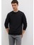 Bisiklet Yaka siyah Sweatshirt 0S10457-900 9
