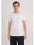 Ribana Detaylı Beyaz Tişört 063747-620 12