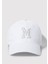M Nakışlı Beyaz Şapka 1913303-620 8