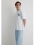 Better Days Baskılı Açık Mavi Tişört 0612462-70793 8