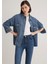 Bekka Classic Denim Indigo Mavisi Jean Gömlek 1211000-89250 8