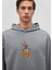 Bugs Bunny Baskılı Gri Sweatshirt 0S10102-70098 13