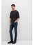 Jake Mavi Pro Koyu Puslu Comfort Jean Pantolon 0042289339 6