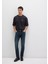 Jake Mavi Pro Koyu Puslu Comfort Jean Pantolon 0042289339 7