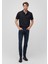 Jake Lux Black Puslu Vintage Koyu Mavi Jean Pantolon 0042287868 9