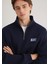 Mavi Logo Baskılı Yarı Fermuarlı Lacivert Sweatshirt 0S10208-70497 6