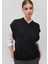 Yün Karışımlı V Yaka Siyah Süveter 1710573-900 10