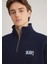 Mavi Logo Baskılı Yarı Fermuarlı Lacivert Sweatshirt 0S10208-70497 11