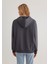 Mavi Logo Baskılı Kapüşonlu Antrasit Sweatshirt 1S10243-80932 12