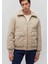 Dik Yaka Bej Bomber Ceket 0110465-86559 10