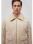 Dik Yaka Bej Bomber Ceket 0110465-86559 15