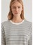 Çizgili Crop Tişört 1612700-85308 11