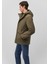 Kapüşonlu haki Parka 0110443-71544 10