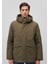 Kapüşonlu haki Parka 0110443-71544 11